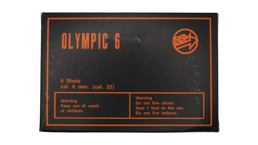 Olympic 6 Blank Firing Revolver – 6mm Starter Pistol image 1