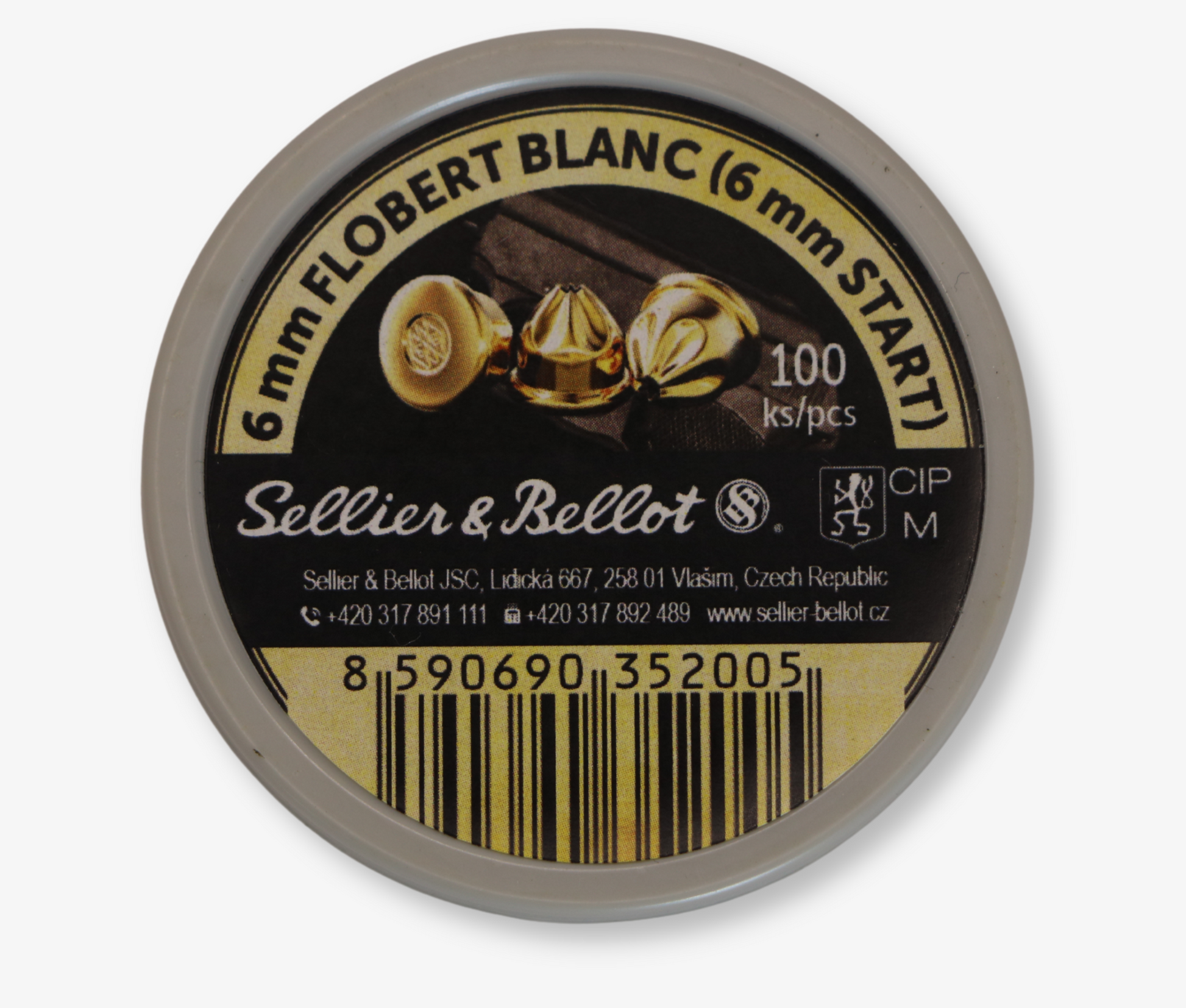 Sellier & Bellot 6mm Blank Ammo – 100 Rounds image 0