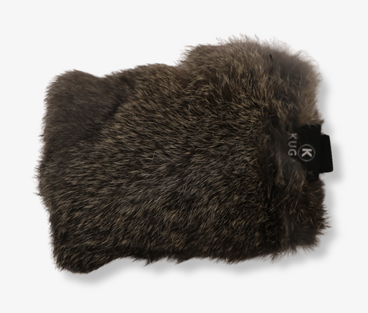 Rabbit Fur Puppy Dummy