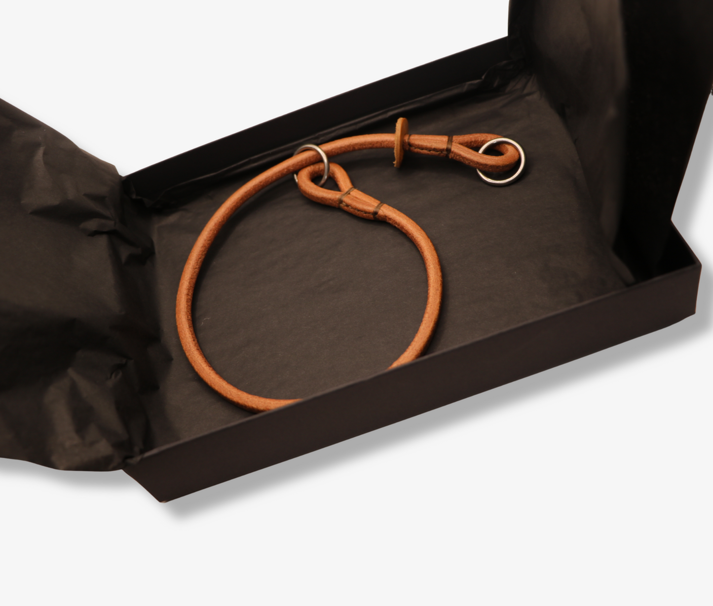 Kugae Leather Training Collar